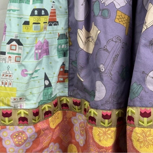 Matilda Jane Blue and Purple Casual Dress Girls Size 4 - Picture 6 of 6